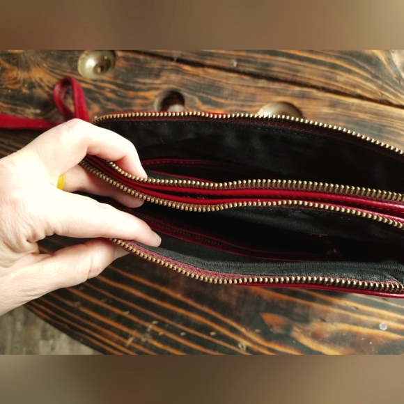 Wanderers Travel Co Venetian Passport purse bag - Picture 3 of 4